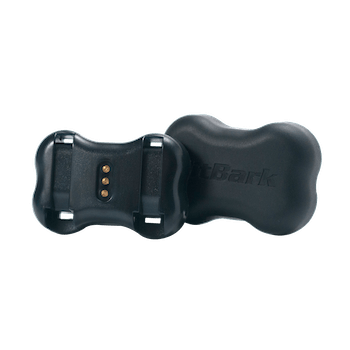 The FitBark 2 Dog Activity Monitor front and back view.